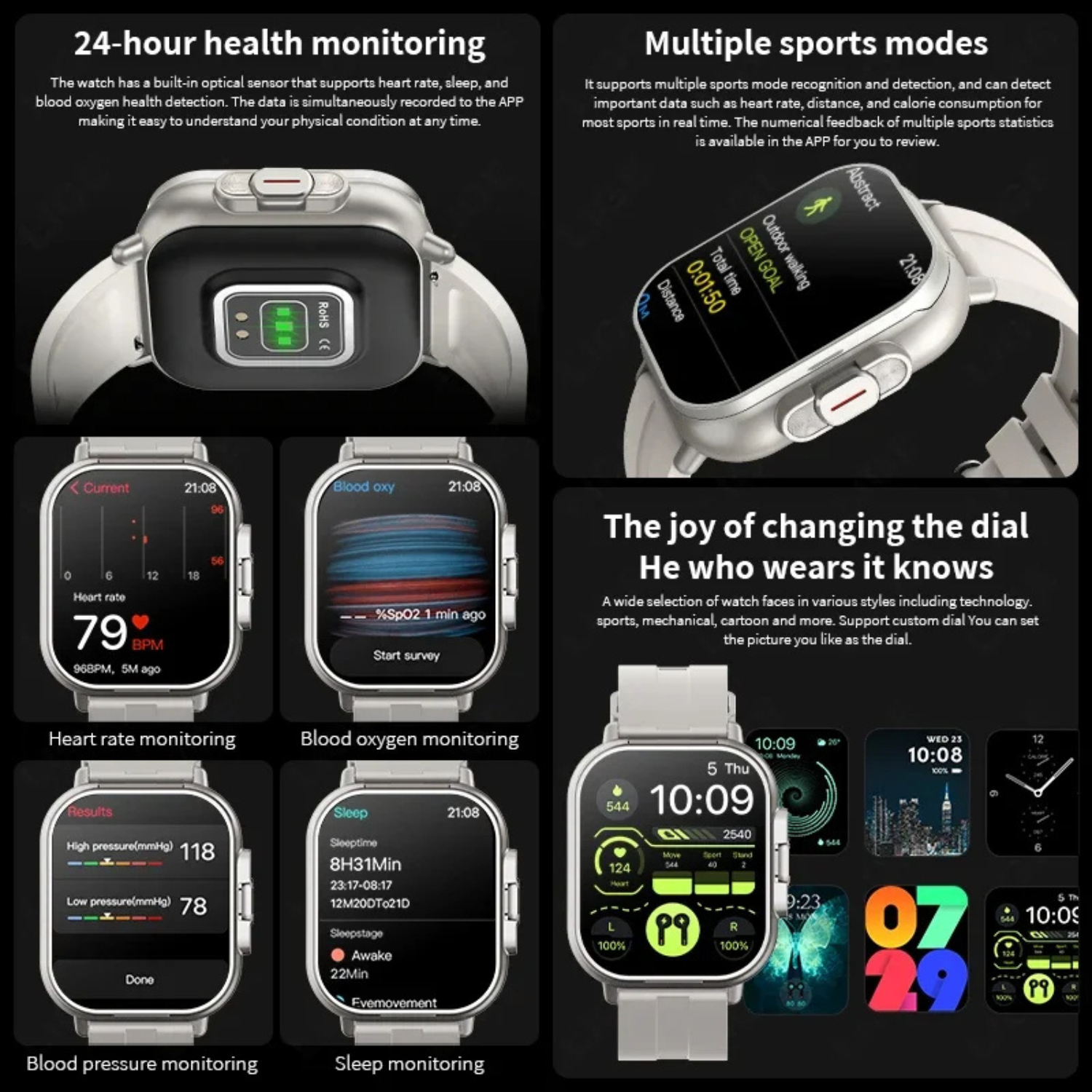 Smartwatch with Earbuds Smartwatch with Earbuds